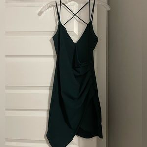 Very very similar to the velvet dress, but thinner material